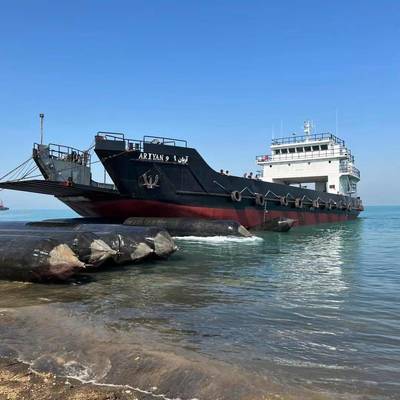 Quality Heavy Duty Marine Rubber Airbag for Ship Launching Lifting Docking and Vessel Maintenance with High Pressure Tolerance factory