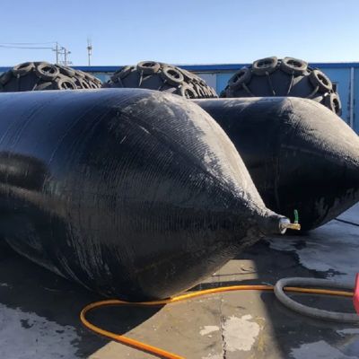 Quality Marine Rubber Airbag 0.8-3M Diameter for Ship Launching ISO14409 factory