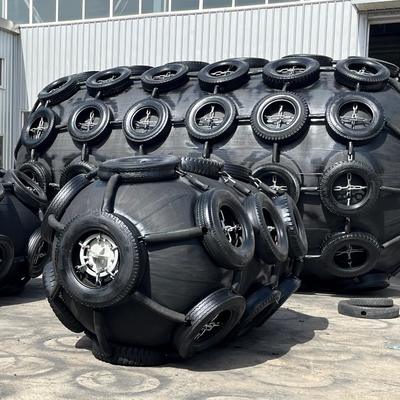Quality Customized Sizes ISO17357 Certified Pneumatic Rubber Fender with 50kpa & 80kpa Pressure Options factory