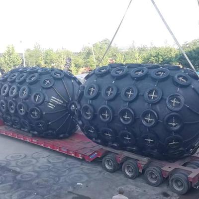 Quality ISO17357 Certified Pneumatic Rubber Fender with Custom Sizes and 50kpa & 80kpa Pressure Options factory