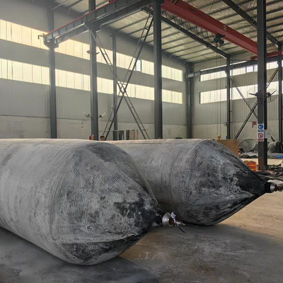 Quality Marine Rubber Airbag with Integrated Inflation Hose Connection for Quick Air Supply in 0.8-3 M Diameter and 4-25 M Length factory