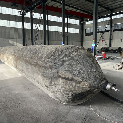 Quality Marine Rubber Airbag with Aramid Cord Reinforcement for Heavy Ship Launching in 0.8-3 M Diameter and 4-25 M Length factory