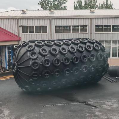 Quality ISO17357 Certified Pneumatic Rubber Fender with 50Kpa and 80Kpa Inner Pressure for Superior Marine Floating Protection factory
