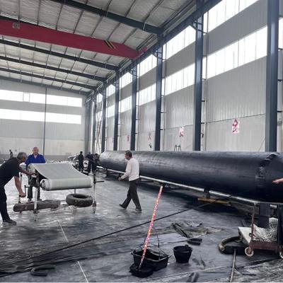 Quality Durable Heavy Duty Inflatable Marine Airbag with High Pressure Range 0.2-0.4Mpa and Customized Size for Ship Launching factory