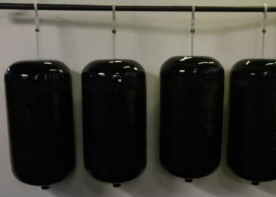 Quality High Strength Marine Foam Filled Fender Black Boat Fenders Ship Protection factory