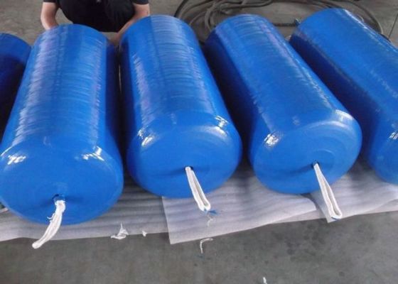 Quality Docking Anti Collision Flat Foam Boat Fenders Polyurethane Coating Fender With Ropes factory