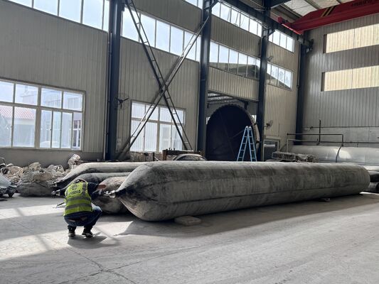 Quality Anti Corrosion Marine Rubber Airbag for Long Term Saltwater Service with 0.8-3 M Diameter factory