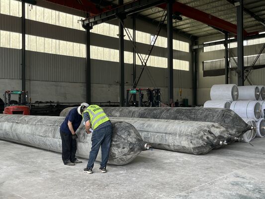Quality Marine Rubber Airbag with Rapid Inflation Manifold for Simultaneous Multi Unit Operation in 0.8-3 M Diameter factory