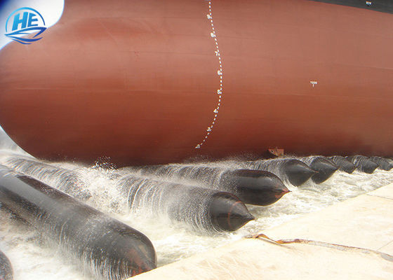 Quality Heavy Duty D1.0m*L10m Inflatable Marine Airbags For Ship Launching factory