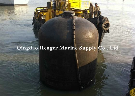 Quality Dia. 3.3 X L 6.5m Semi Submersible Fender Hydro Pneumatic Submarine Rubber Fender factory