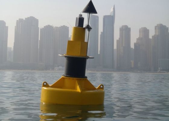 Quality Floating Polyethylene Marine Navigation Buoys With IALA Coating Color factory