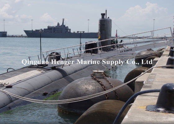 Quality Dia 3.3 X L 6.5m Semi Submarine Fenders Low Hull Pressures For Boat factory