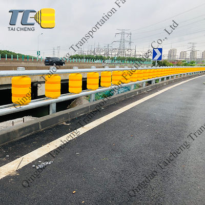 Quality EVA Traffic Roller Rolling Guard Barrier Roller Safety Barrier High Performance factory