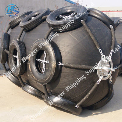 Quality Floating Foam Filled Fender Yokohama Type Rubber Boat Fender D Shaped factory