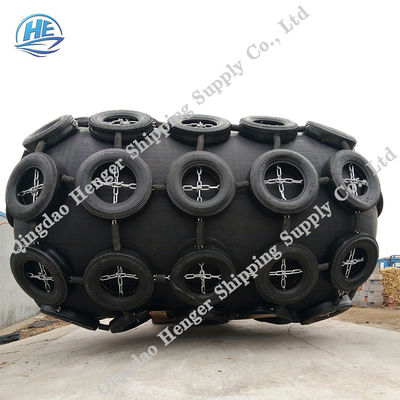 Quality Floating Foam Filled Fender Yokohama Type Rubber Boat Fender D Shaped factory