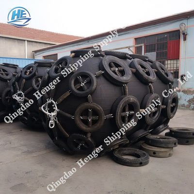 Quality Floating Foam Filled Fender Yokohama Type Rubber Boat Fender D Shaped factory