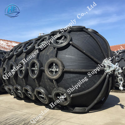 Quality Anti Collision Inflatable Pneumatic Rubber Fender Black Color 24 Months Warranty factory
