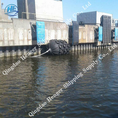 Quality 6600m Length Pneumatic Rubber Fender Navy Grey Color With 24 Months Warranty factory