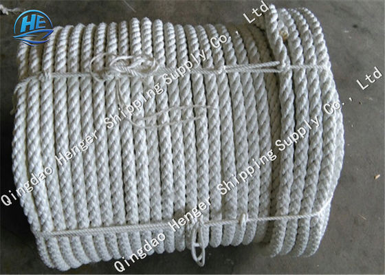 Quality High Strength Marine Mooring Rope Powerful Marine Towing 12 Strand 6 - 160mm Diameter factory