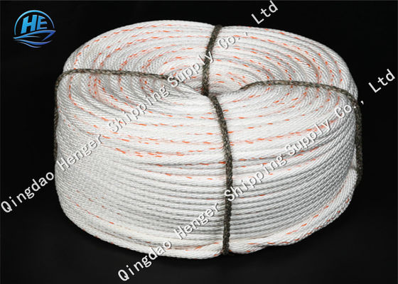 Quality White Color Braided Polypropylene Rope Towing Rope For Ship High Molecular Weight factory