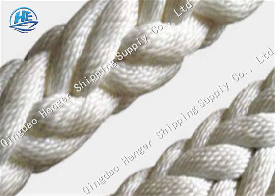 Quality Low Water Absorption Marine Mooring Rope UHMWPE Braided Mooring Rope 60MM factory
