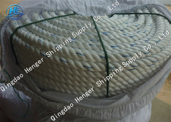 Quality High Strength Marine Mooring Rope Powerful Marine Towing 12 Strand 6 - 160mm Diameter factory
