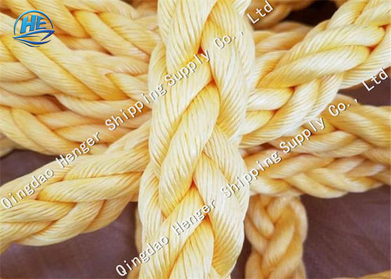 Quality 3 Strand Marine Mooring Rope Low Water Absorption Excellent Machining Performance factory