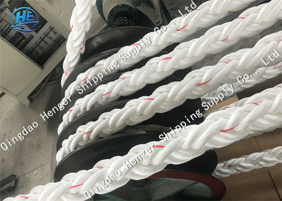 Quality Powerful PP Mooring Rope 8 Strand 56MM Good Abrasive Resistance Lightweight factory