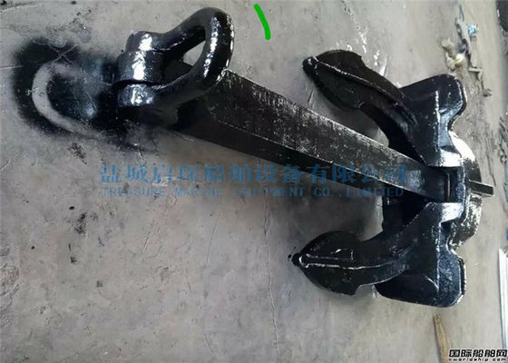 Quality Stockless Type A Hall Navy Modern Ship Anchor Black Color With High Performance factory