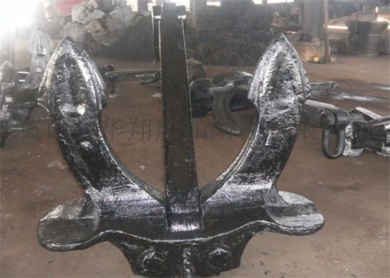 Quality Stainless Steel Hall Type Marine Boat Anchor A Type Black Color CCS Approved factory