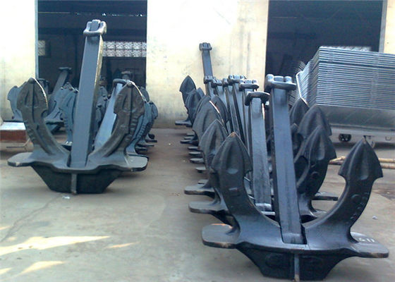 Quality Steel Casting Navy Ship Anchor Type ABC Hall Anchor Stockless High Strength factory
