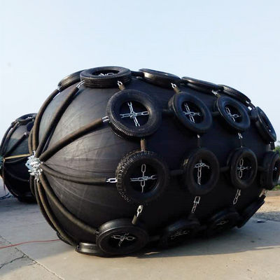 Quality Natural Rubber Floating Inflatable Marine Fender D2.5x3.5m factory
