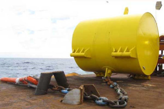 Quality Marine Surface Buoyancy Structured Cylindrical Floating Steel Mooring Buoy factory