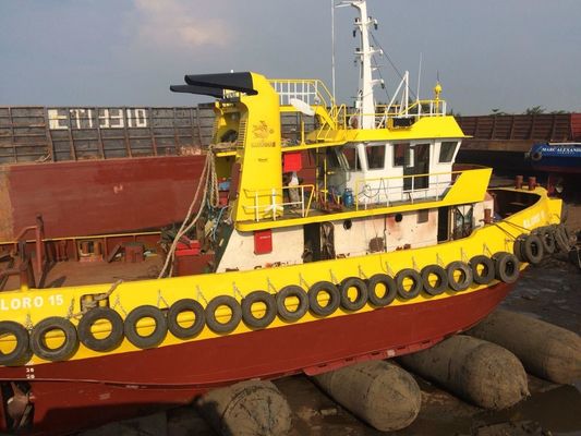 Quality D1.5m * L18m Ship Launching Airbags With ISO9001 and ISO17357 Certificate factory