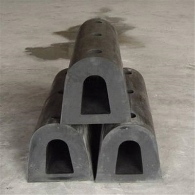 Quality H200 * L800 Marine Rubber Fender D Type Fender For Ship 2 Years Warranty factory