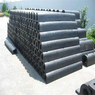 Quality H200 * L800 Marine Rubber Fender D Type Fender For Ship 2 Years Warranty factory