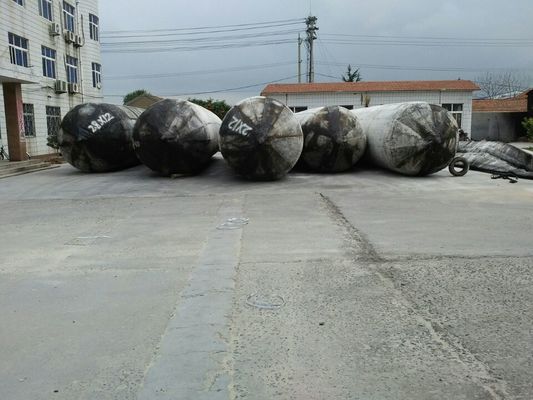 Quality Marine 6-14 Layers Marine Rubber Airbag For Boat Launching factory