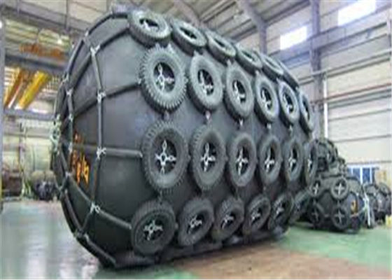 Quality 50kPa and 80kPa Boat Rubber Fender Protecting Vessel factory