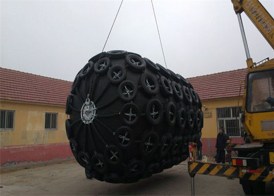 Quality Natural Rubber Pneumatic Marine Fender Durable 0.05MPa And 0.08MPa For Pier And Vessels factory