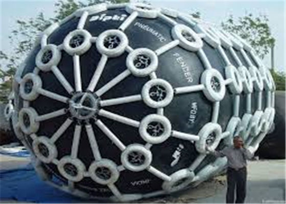 Quality Floating Inflatable Pneumatic Rubber Fender For Dock Berthing factory