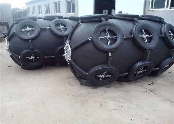 Quality ISO17357 1m Length Pneumatic 50Kpa Rubber Marine Fender factory