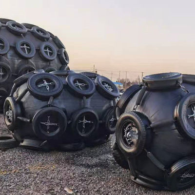 Quality Marine Ship Port Pneumatic Rubber Fenders Inflatable factory