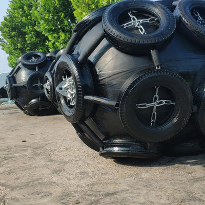 Quality Marine Pneumatic Rubber Fender Yokohama Dock Fenders Foam Filled BV Certificated factory