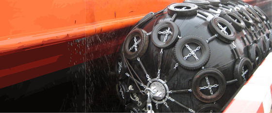 Quality Pneumatic Rubber Foam Filled Fender Marine Boat Fender DIA 0.5m-4.5m factory