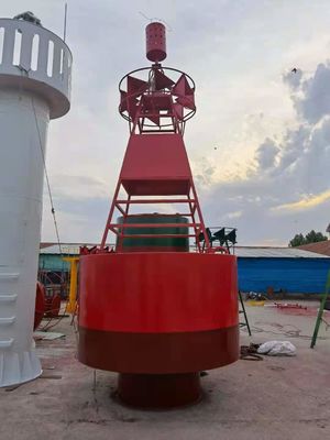 Quality Indicative Floating Polyethylene Or Steel Marine Navigation Buoys UV Resistant factory