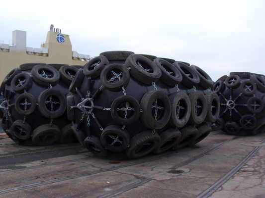 Quality Marine Iso 17357 Certificated Yokohama Rubber Fender 50kpa D1.5M*L3.0M factory