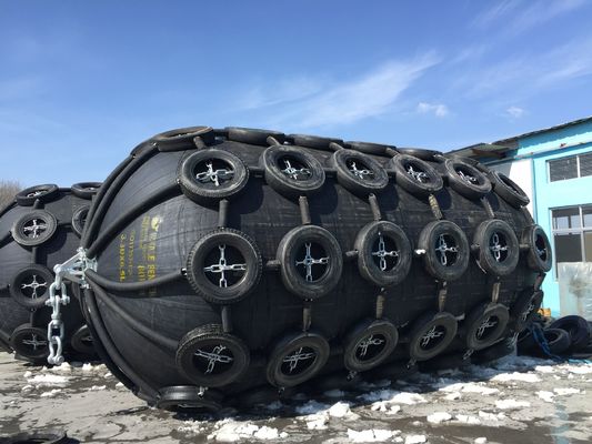 Quality Depandable Marine Pneumatic Rubber Fender Yokohama Type And Foam Fenders factory