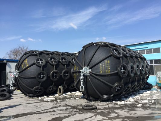 Quality Pneumatic Rubber Marine Dock Bumpers Fenders Anti Collision factory