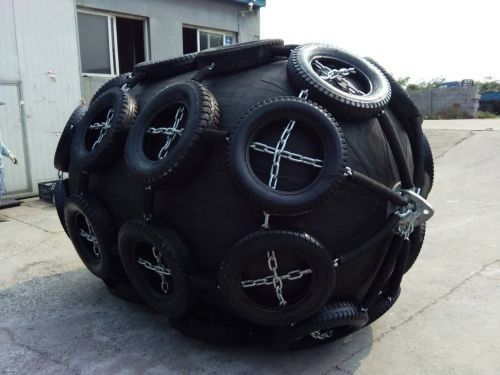 Quality Marine 1.5*3m Jetty Inflatable Buoyancy Yokohama Rubber Fender factory
