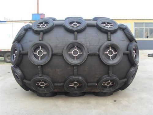 Quality Marine 1.5*3m Jetty Inflatable Buoyancy Yokohama Rubber Fender factory